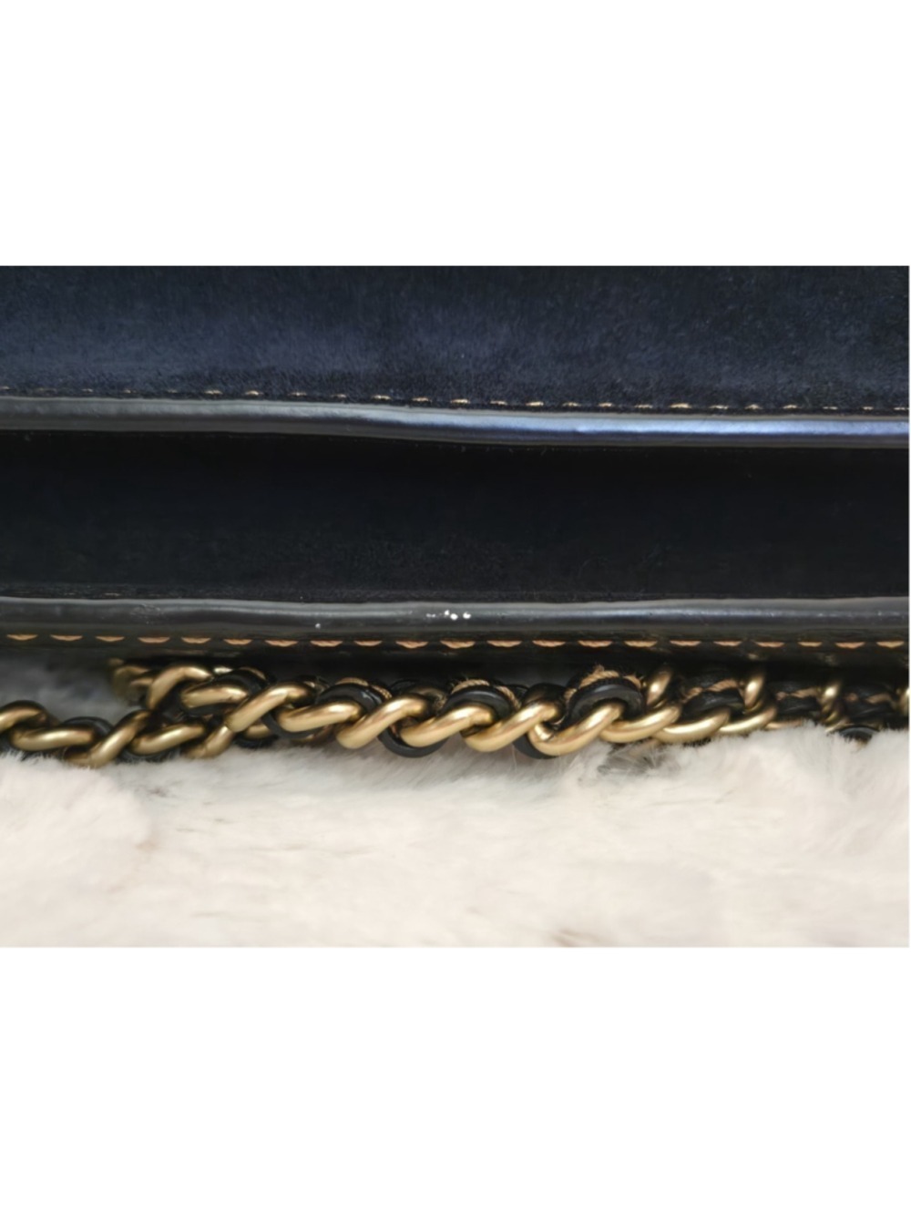 Coach 1941 Troupe Crossbody Chain Bag Black EUC - Picture 9 of 15